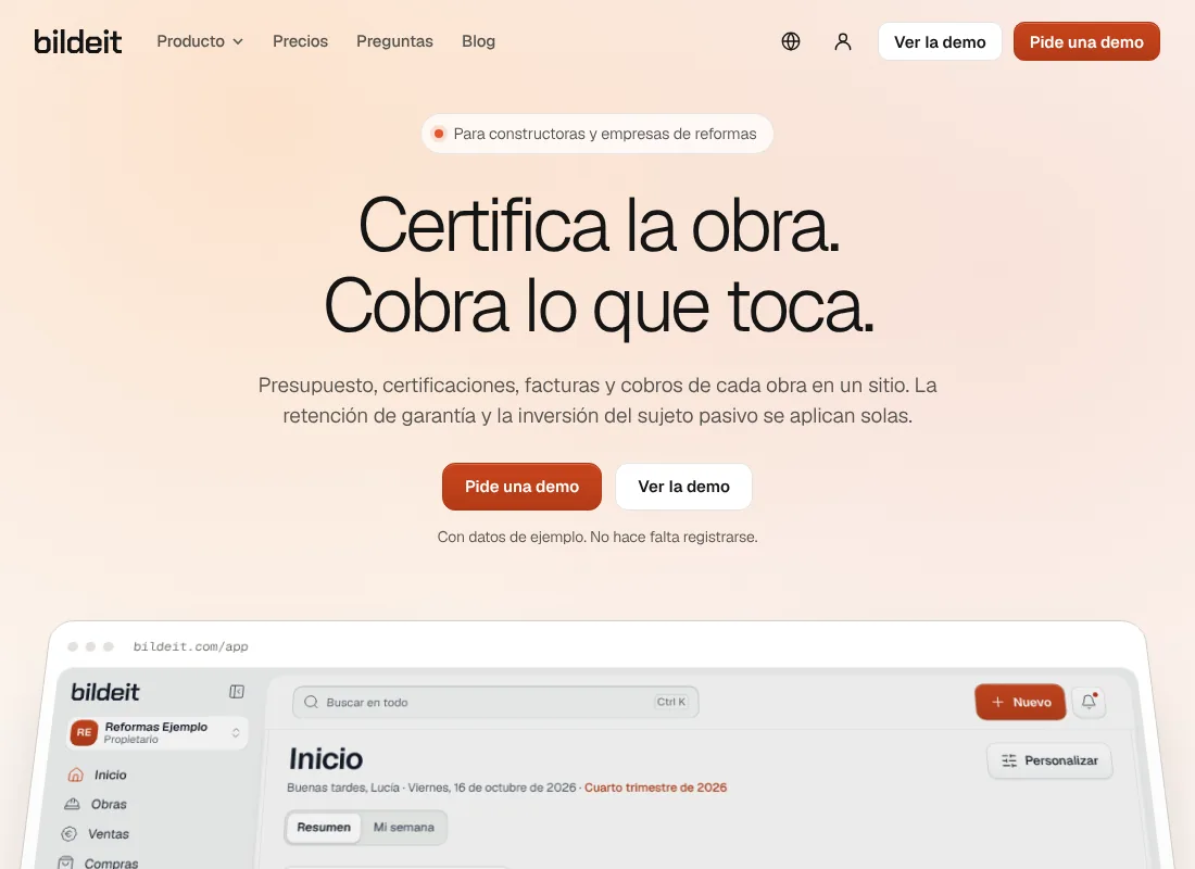 Portada de bildeit.com